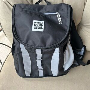 Pattered Drop Bottom Week Away Back Pack with Multiple Compartments